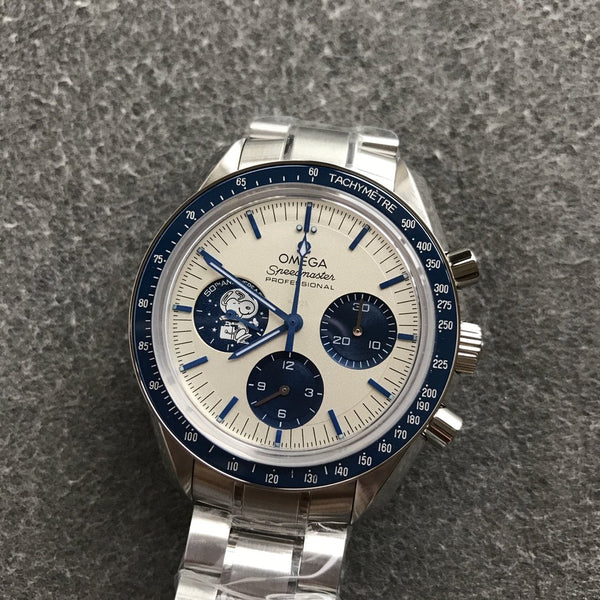 SPEEDMASTER SILVER SNOOPY STAINLESS STEEL BEST VERSION