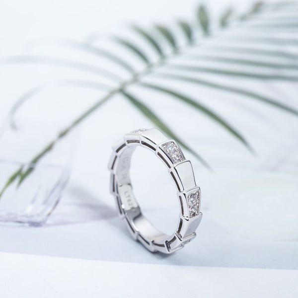SERPENTI RING SILVER 3MM