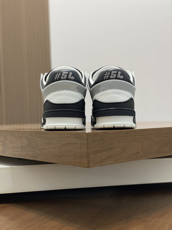 LV TRAINER BLACK GREY SNEAKER