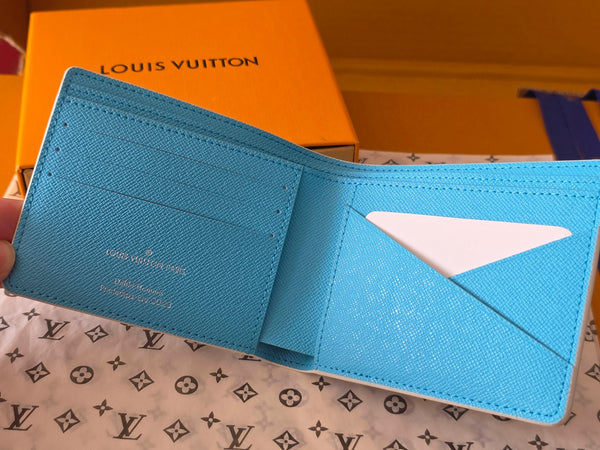 LV Brazza 11.5 White Colorfull Monogram 274895