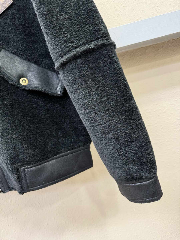 Louis Vuitton Shearling/Fur Coat 494015