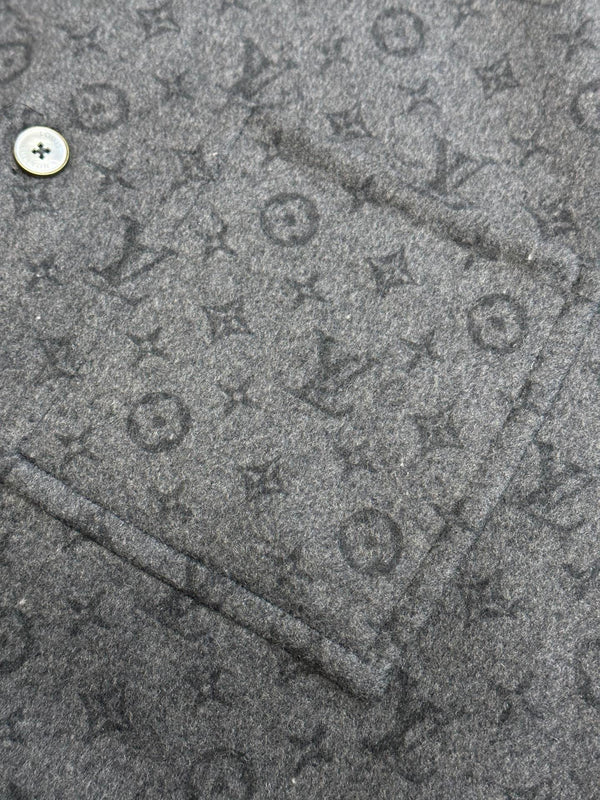 LV Double-Faced Shirt Style Single-Breasted Jacket 493423