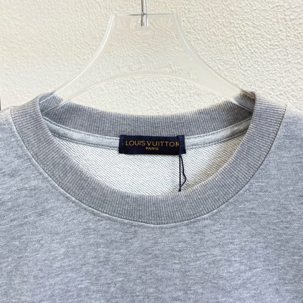 LV Fishing Embroidery Crew Neck Sweatshirt 493367
