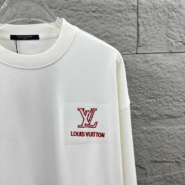 LV Long-Sleeve Crew Neck Sweatshirt 492279