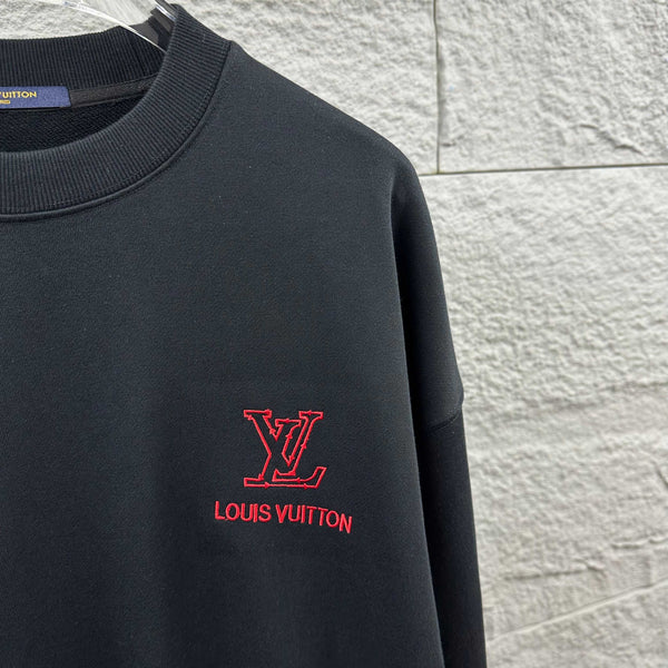 LV Long-Sleeve Crew Neck Sweatshirt 492277