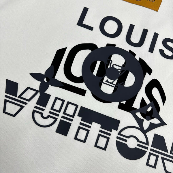 LV Long-Sleeve Crew Neck Sweatshirt 492245