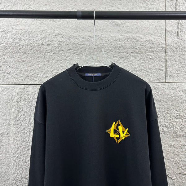 LV Long-Sleeve Crew Neck Sweatshirt 492219