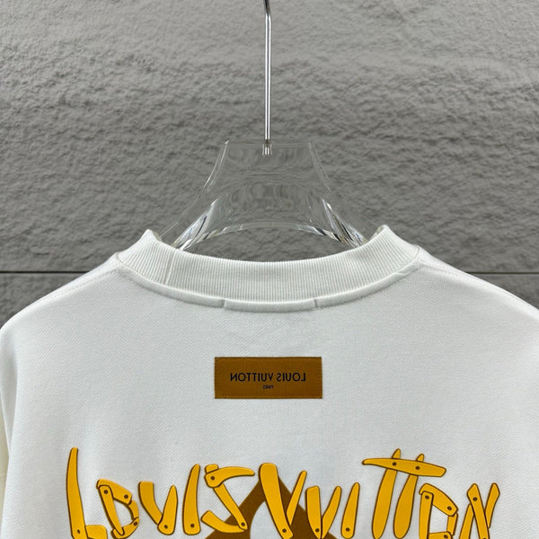 LV Long-Sleeve Crew Neck Sweatshirt 492217
