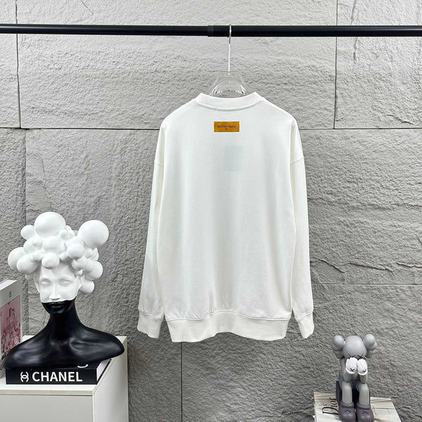 LV Long-Sleeve Crew Neck Sweatshirt 492209