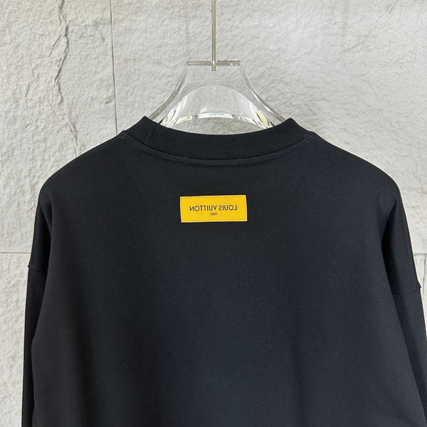 LV Long-Sleeve Crew Neck Sweatshirt 492185