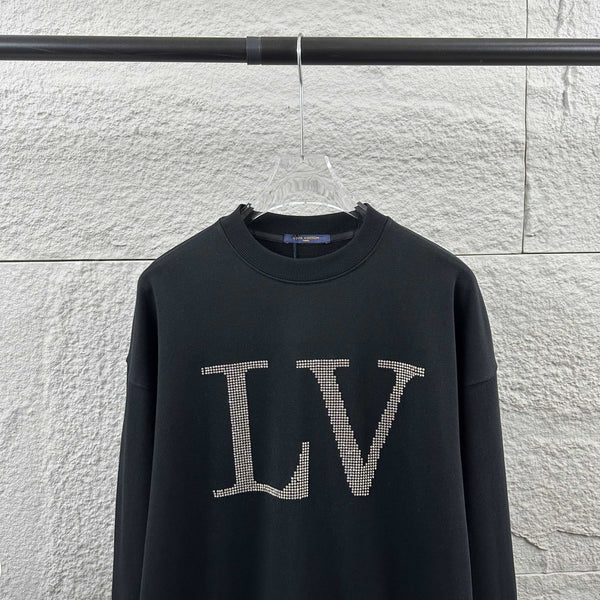 LV Long-Sleeve Crew Neck Sweatshirt 492177