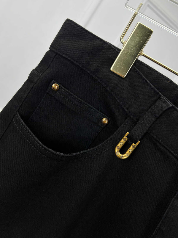 LV Black Jeans 492674