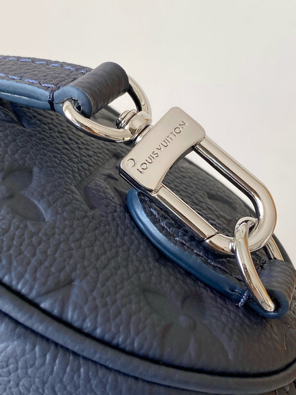LV M26510 Nano Speedy Bag 10 Pearl Blue Monogram in Leather 278115