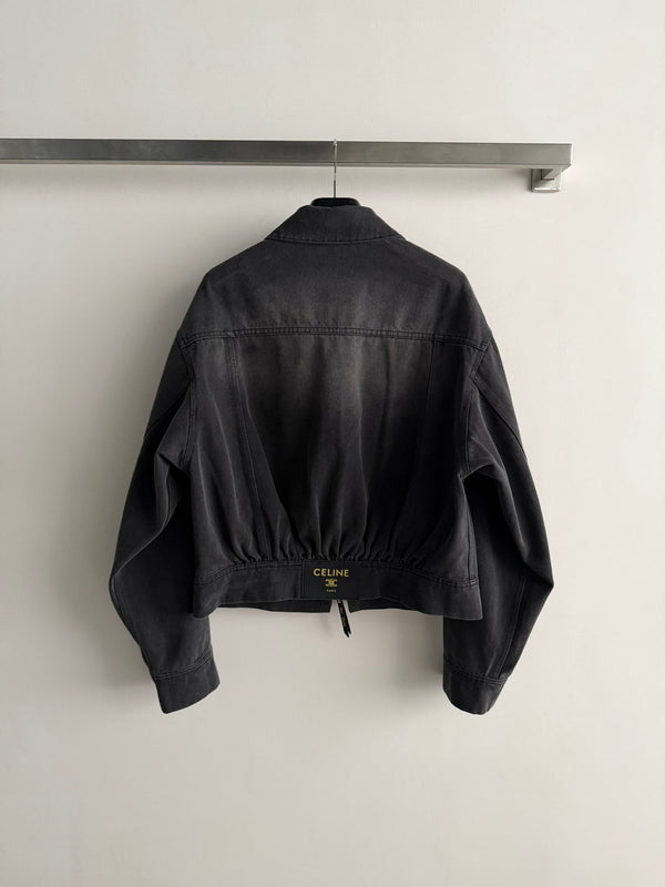 Celine 26SS Black Denim Jacket 882446