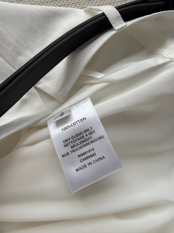 Hermes 26SS Shorts White in Cotton 943346