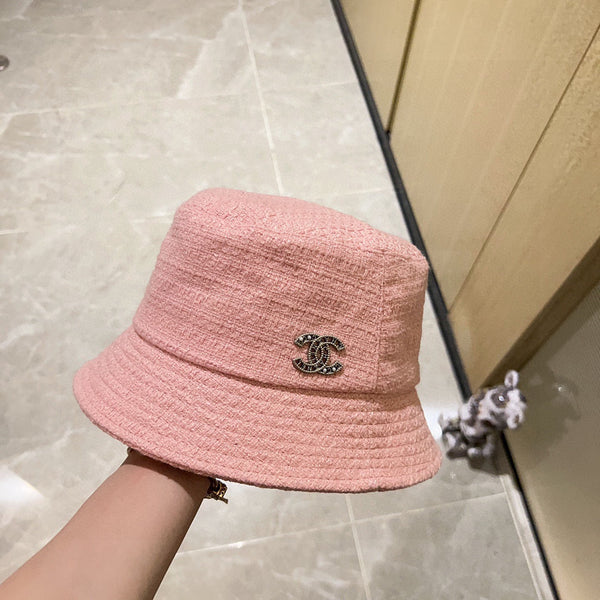 Chanel Fisherman's Hat Pink in Cloth 197685