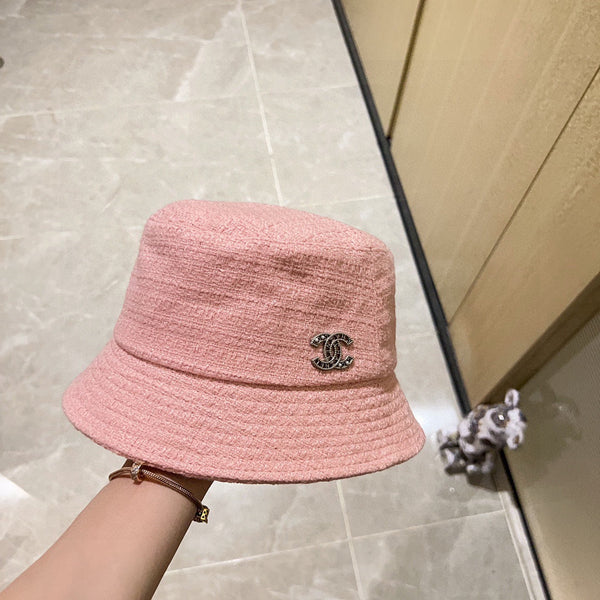 Chanel Fisherman's Hat Pink in Cloth 197685