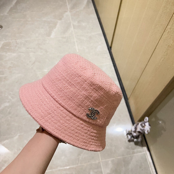 Chanel Fisherman's Hat Pink in Cloth 197685