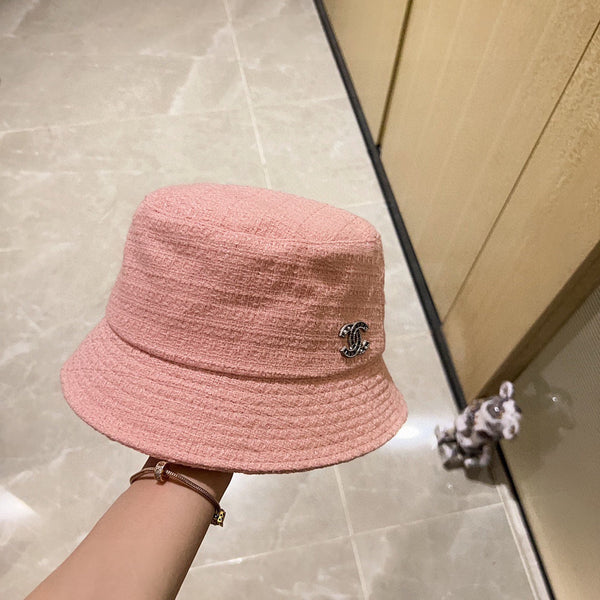 Chanel Fisherman's Hat Pink in Cloth 197685