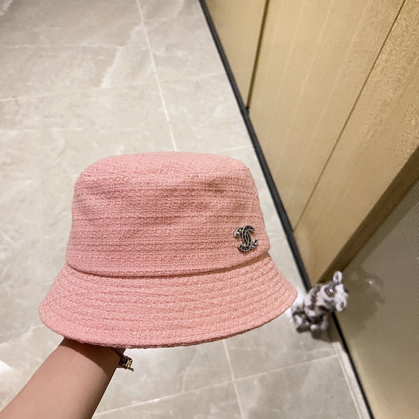Chanel Fisherman's Hat Pink in Cloth 197685