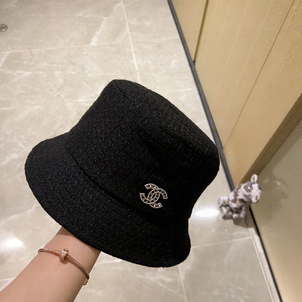 Chanel Fisherman's Hat Black in Cloth 197684