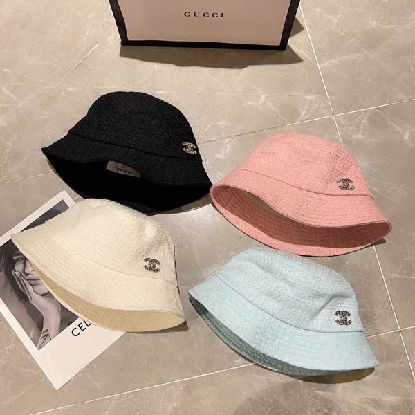 Chanel Fisherman's Hat Black in Cloth 197684