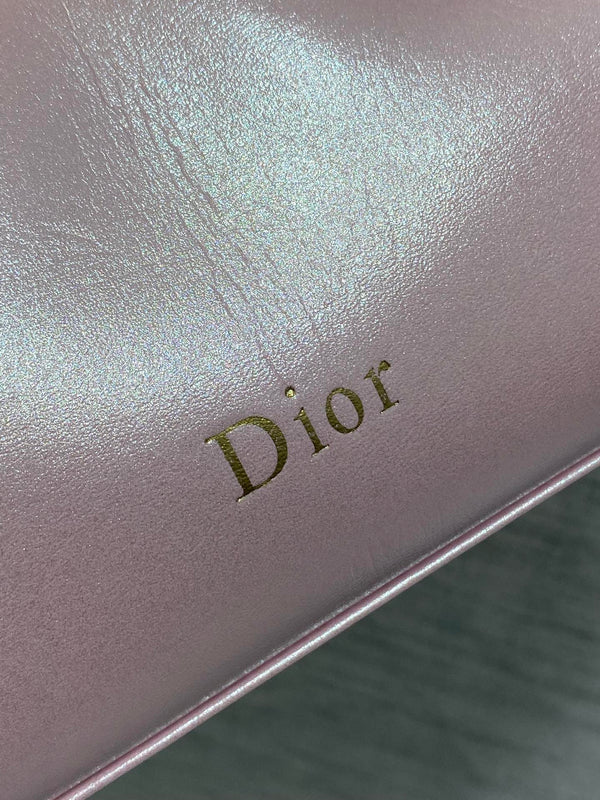 Dior 26 Bow Chain Bag in Glossy Pink Lambskin