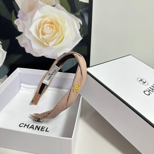 Chanel Headband Light Pink in Cloth 201911