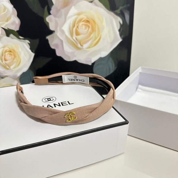 Chanel Headband Light Pink in Cloth 201911