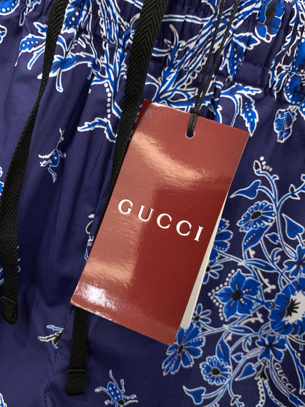 Gucci Short Pants Navy Blue in Cotton 200654