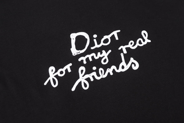 Dior 26SS Logo Short-Sleeve T-Shirt Black in Cotton 197756