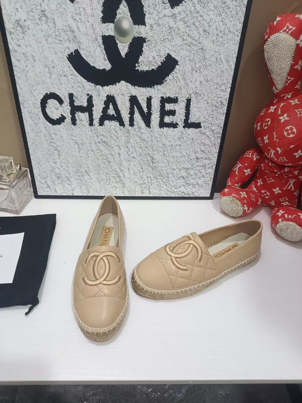 Chanel Espadrilles Beige in Cowhide 684834