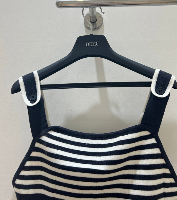 Miumiu Tank Top Navy Blue in Wool 205699