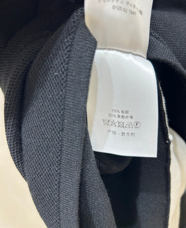 Dior Black and White Color-blocked Vest Dress in Viscose 214021
