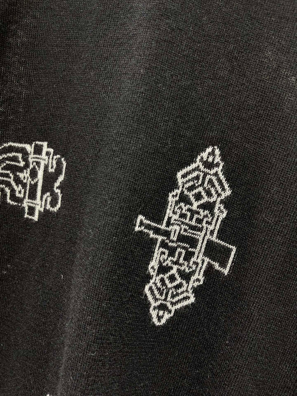 HM Short-sleeve Black in Wool 166868