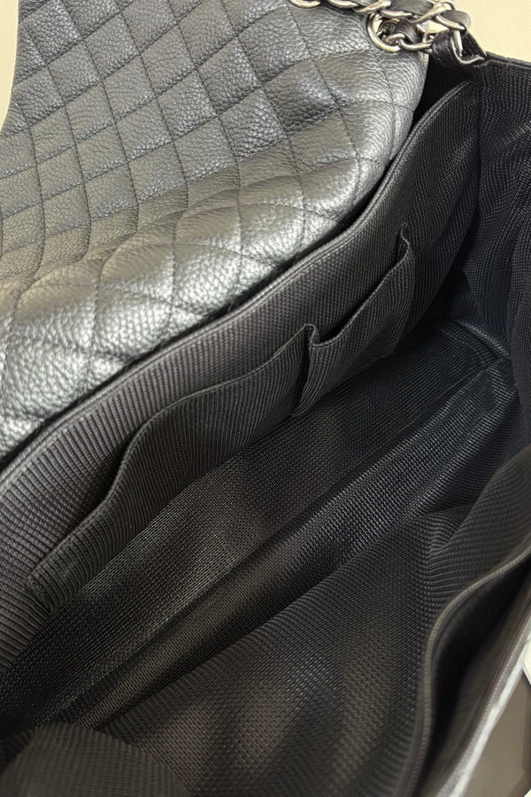 Chanel Carry-on bag 45cm Black in Cowhide