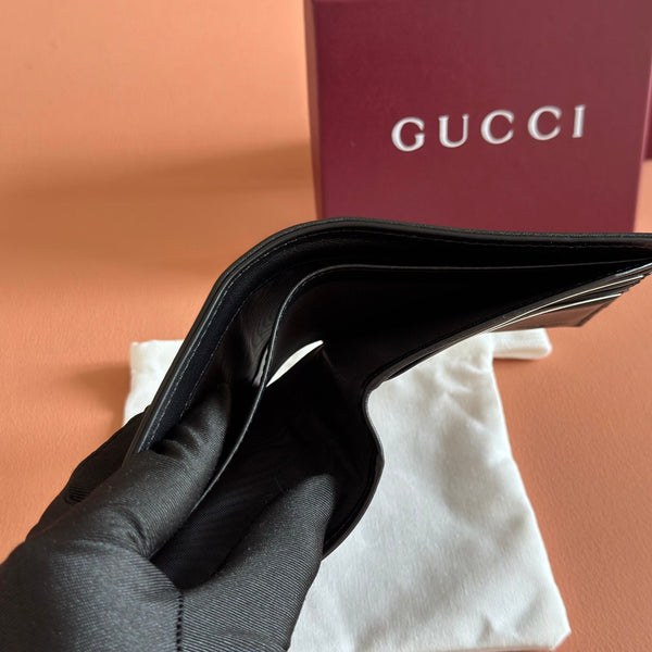 Gucci Bi-fold wallet Black in Canvas 284917