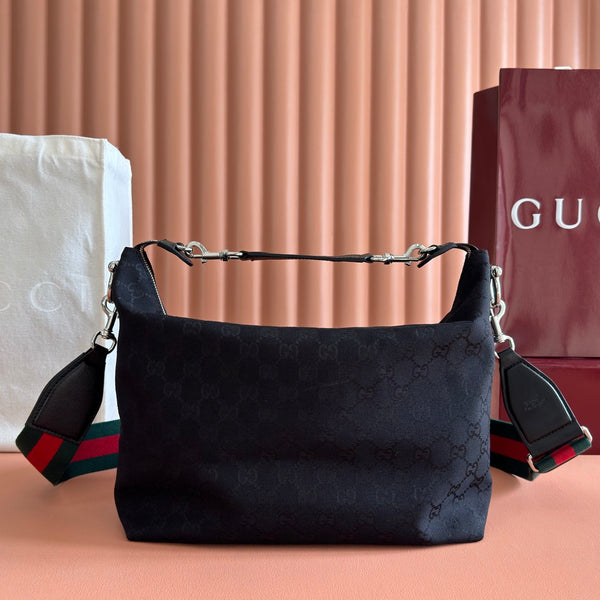 Gucci 26 Coach Shay Crossbody Bag 33 Black in Canvas 284966