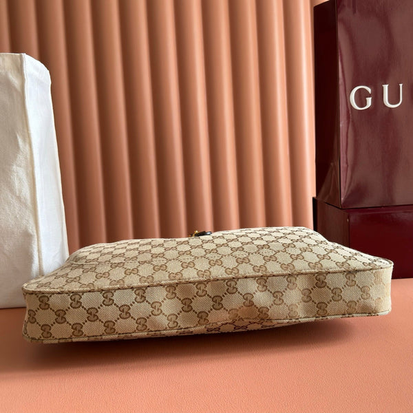 Gucci 26 Jackie 40cm Brown in Canvas 284934