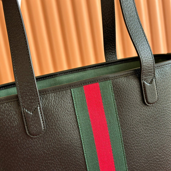 Gucci Ophidia Tote Bag 36 Brown in Cowhide 285043