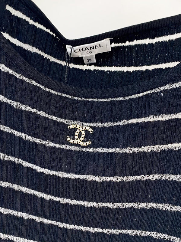 Chanel Vest Black in Polyester 273022