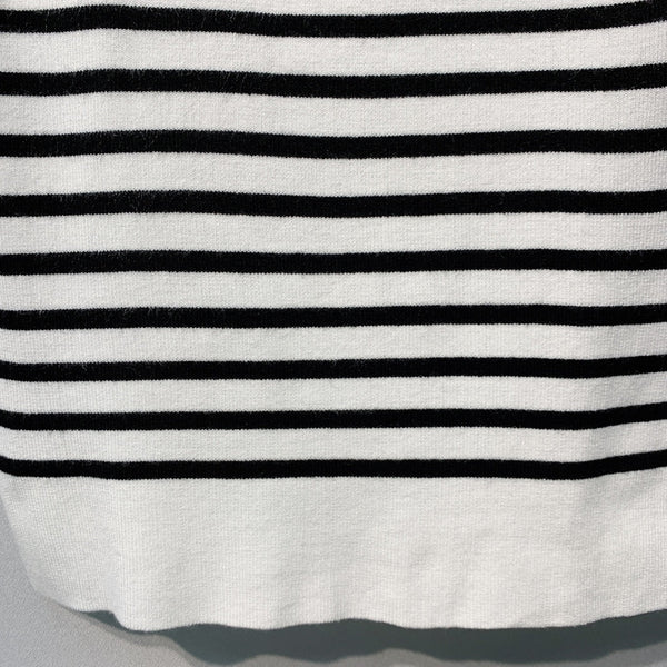CD 26 Dior Striped Knit Vest White in Knit 371443