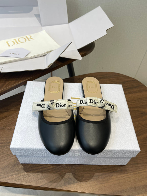 Dior 26 J'Adior Slipper Black in Lambskin 727328