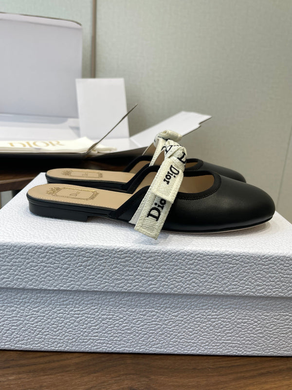 Dior 26 J'Adior Slipper Black in Lambskin 727328