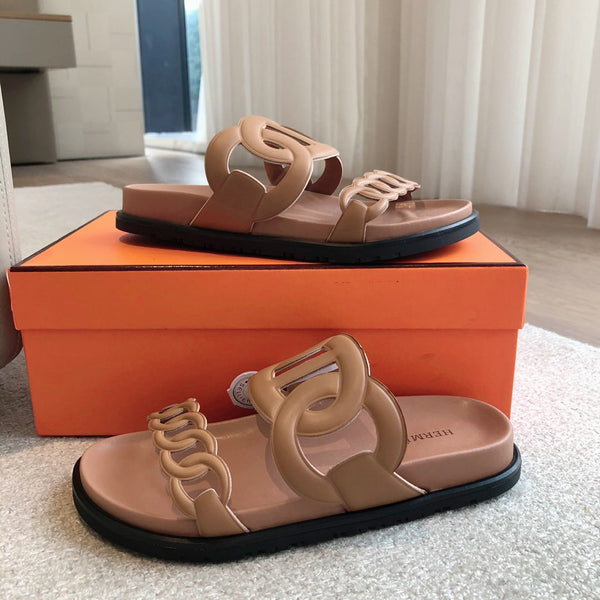 HM Extra Sandal Brown in Cowhide 743959