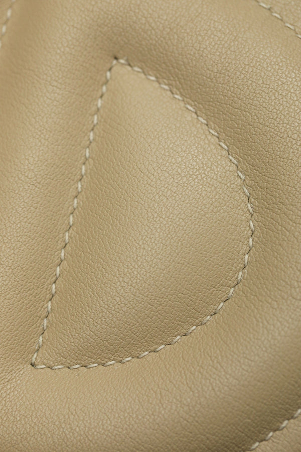 HM In-the-Loop Belt 19CM Bag Beige Swift