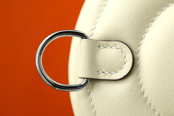 HM In-the-Loop Belt 19CM Bag Cream Swif
