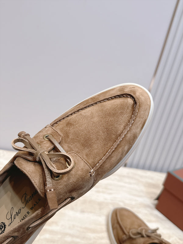 LP Sea-Sail Walk Boat Shoes Beige Suede 954500