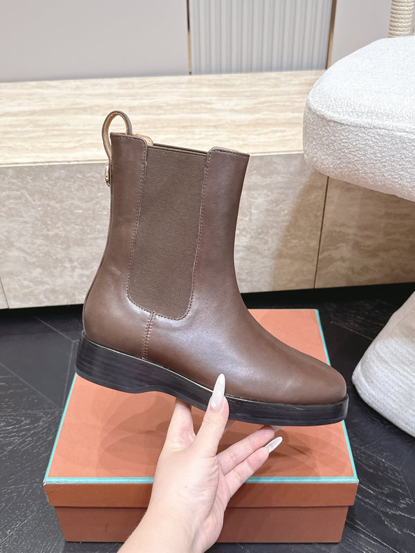 LP Chelsea Boots 3.5CM Brown Leather 954492