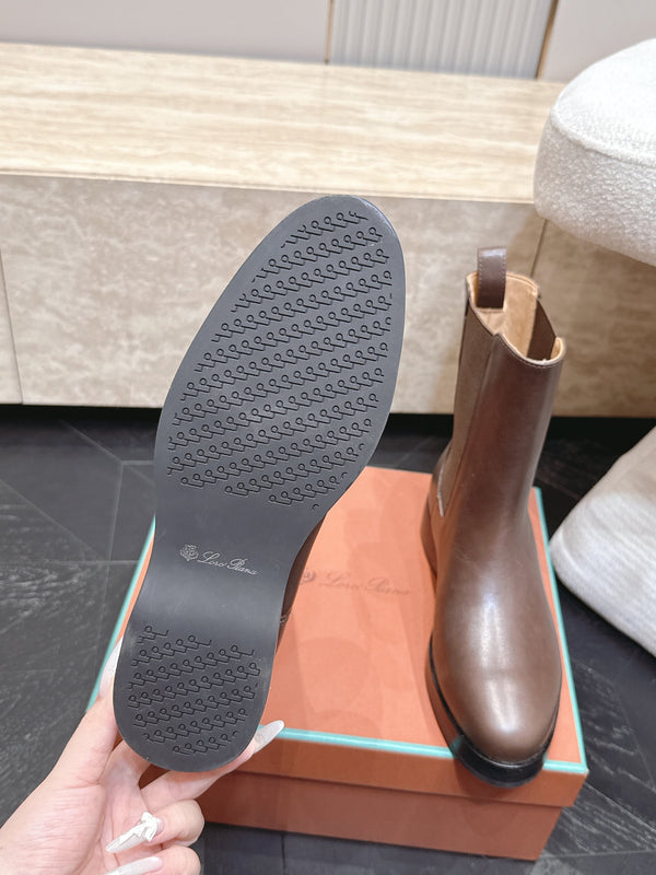 LP Chelsea Boots 3.5CM Brown Leather 954492